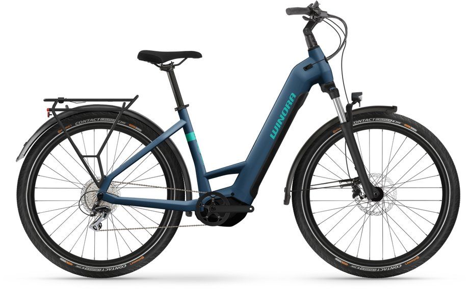 E-Bike Tourenrad Winora Yucatan X8 2024 | 720 Wh | 27,5 Zoll | Tiefeinsteiger