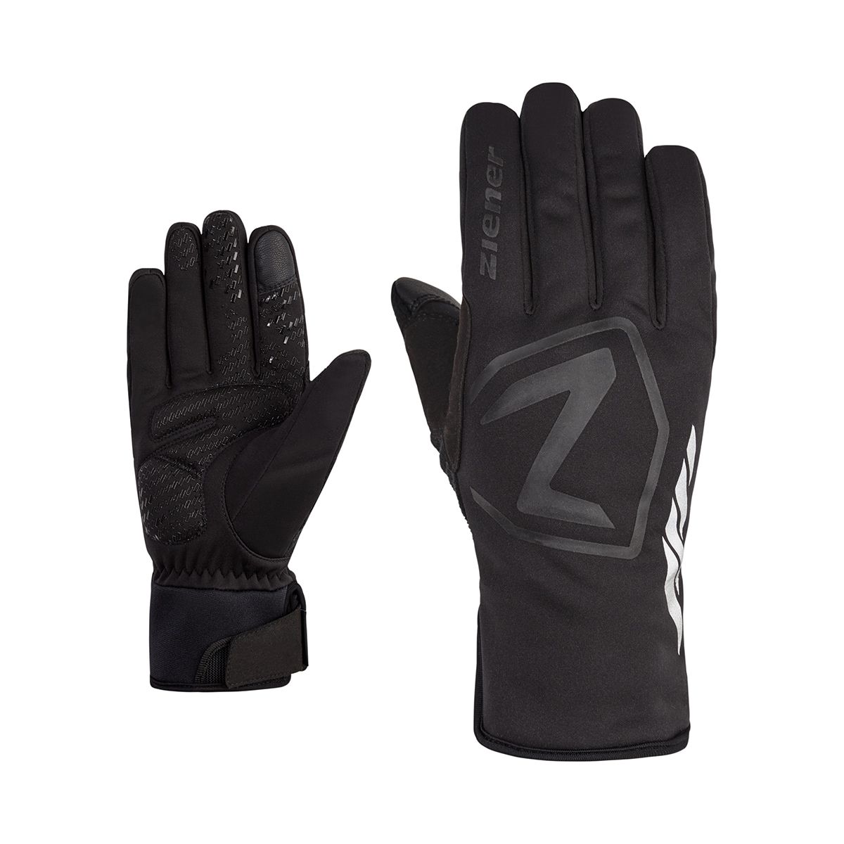 Fahrradhandschuhe Ziener DAQUA-Z AS TOUCH Winter Fahrradhandschuhe 2025