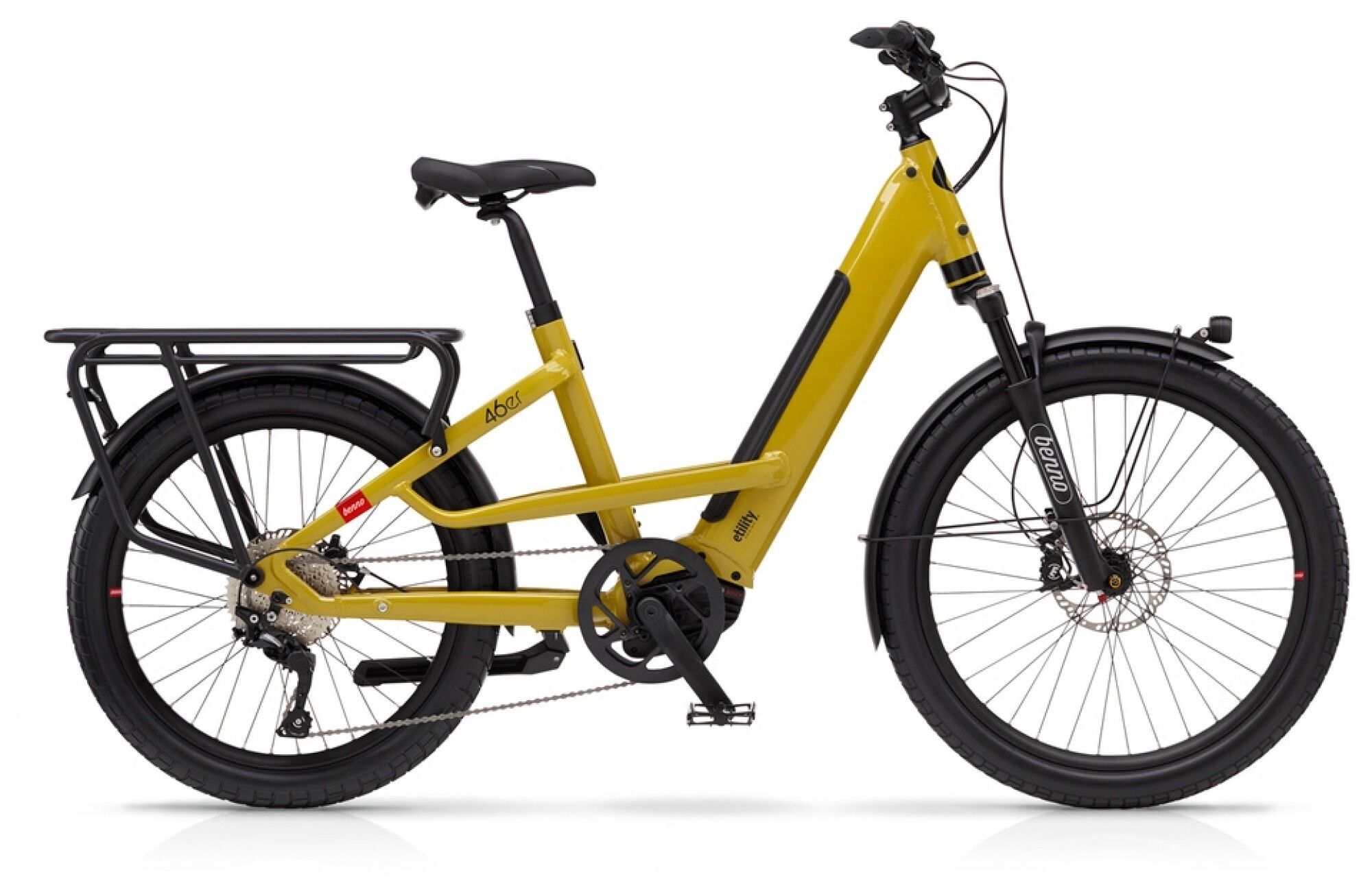 E Lastenrad Benno Bikes 46er 10D CX Wasabi Green Easy On 2023 | 500 Wh | 26 Zoll | Tiefeinsteiger (Bild 1)