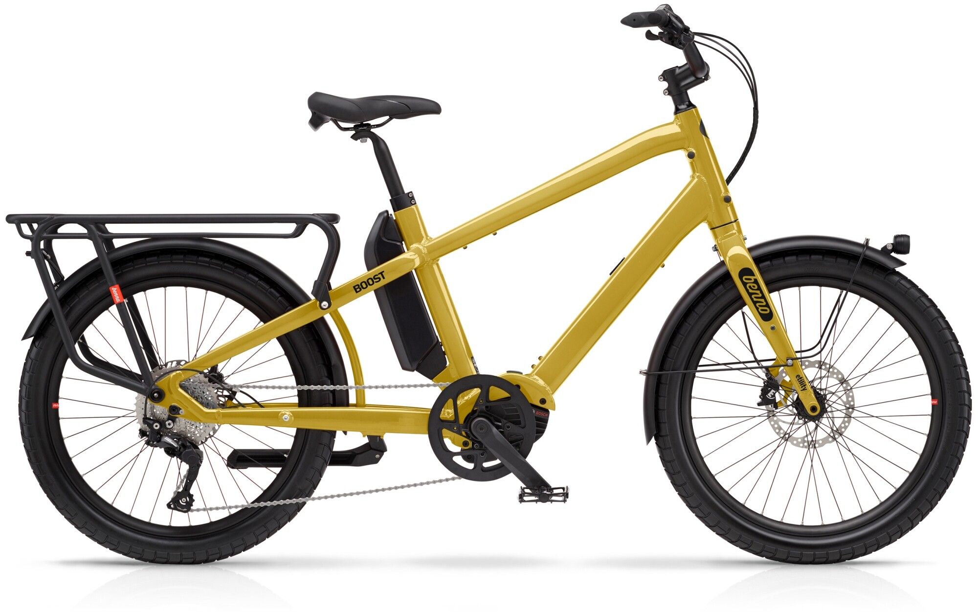 E Lastenrad Benno Bikes Boost 10D CX Wasabi Green 2023 | 500 Wh | 24 Zoll | Diamant (Bild 1)