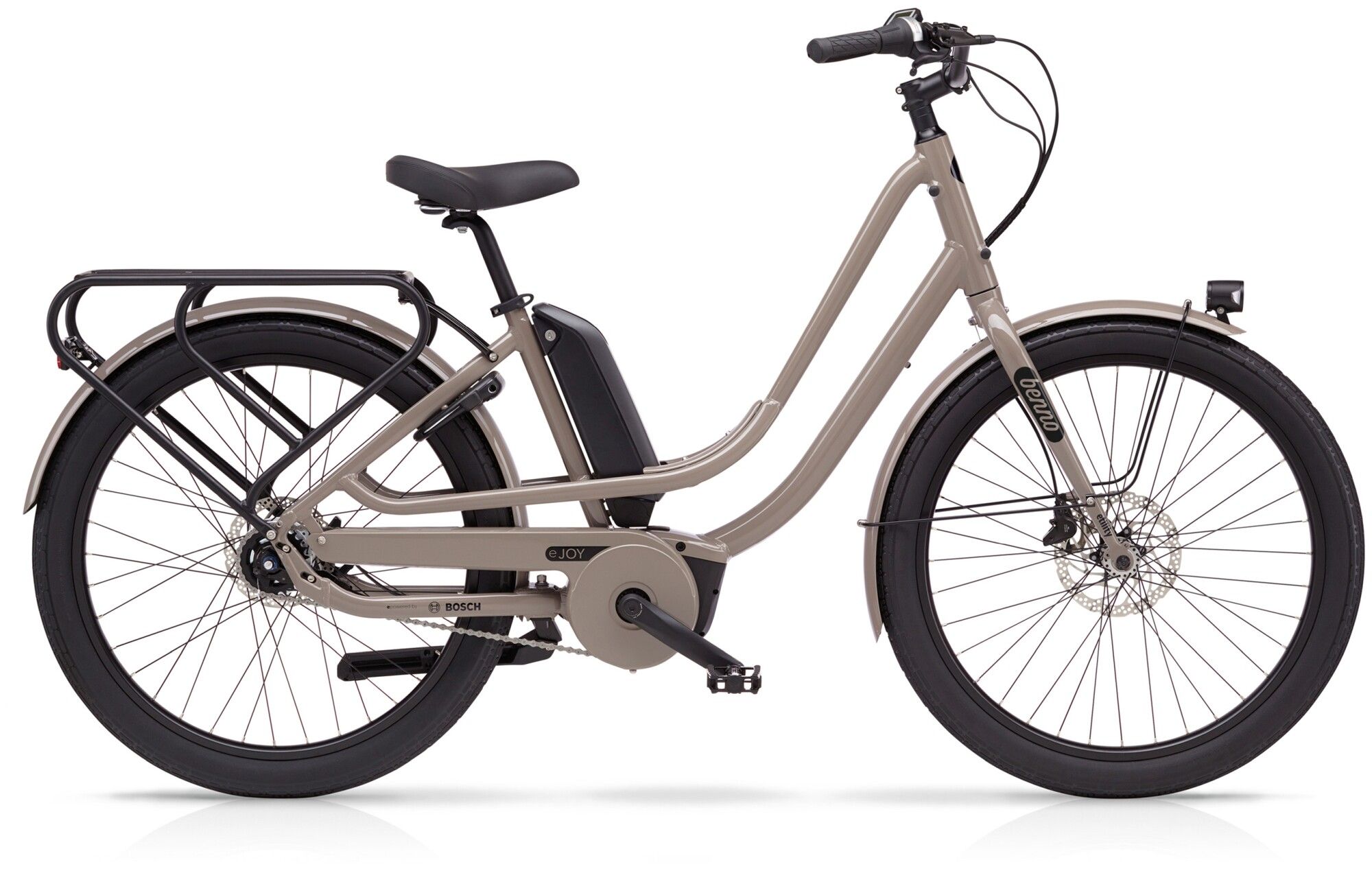 E Lastenrad Benno Bikes eJoy 5 i Performance Pebble Brown Easy On 2023 | 500 Wh | 26 Zoll | Tiefeinsteiger (Bild 1)