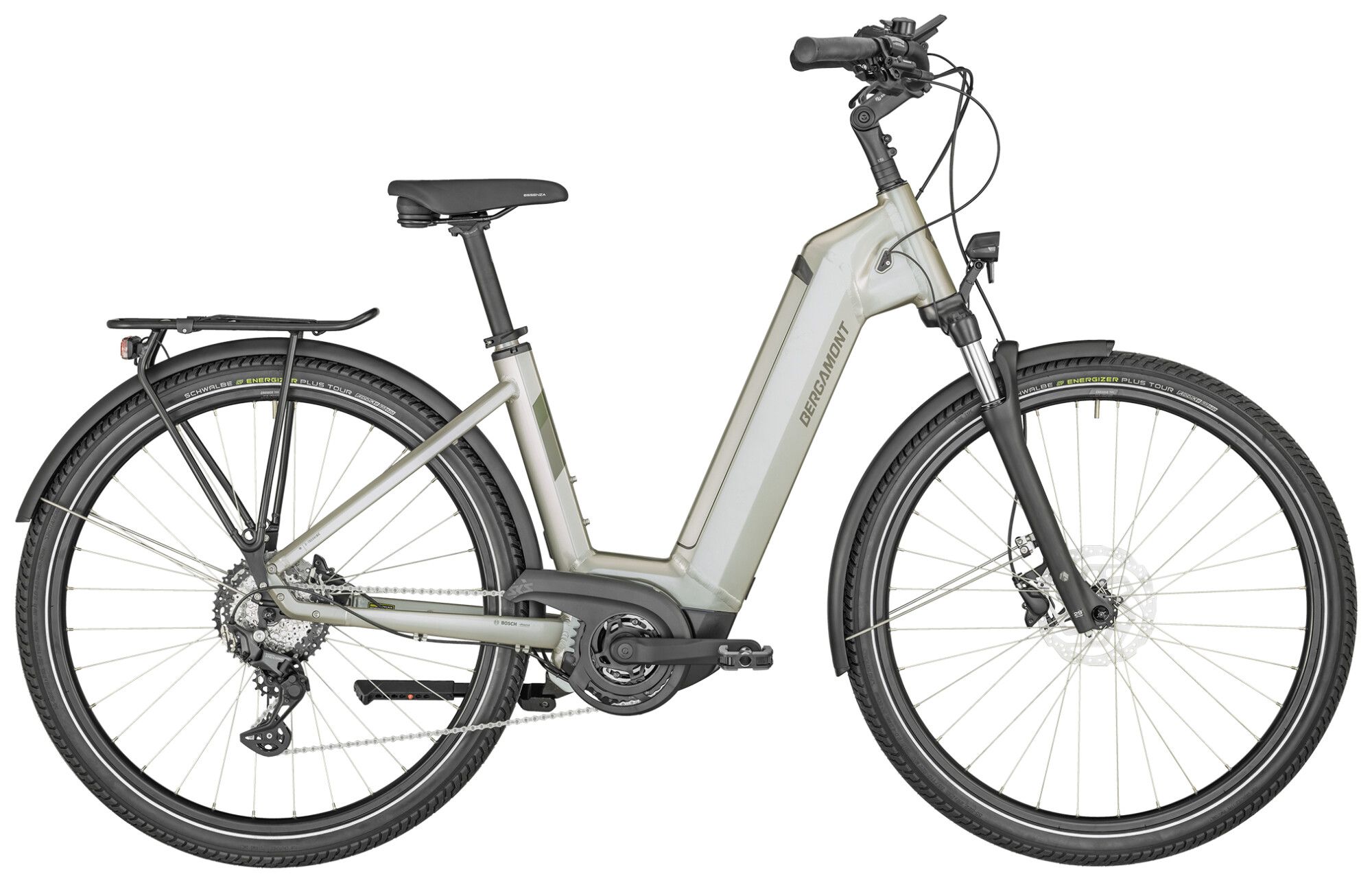 Bergamont E-Bike Tourenrad Bergamont E-Horizon Sport 6 Wave creme 2023 | 625 Wh | 28 Zoll | Tiefeinsteiger