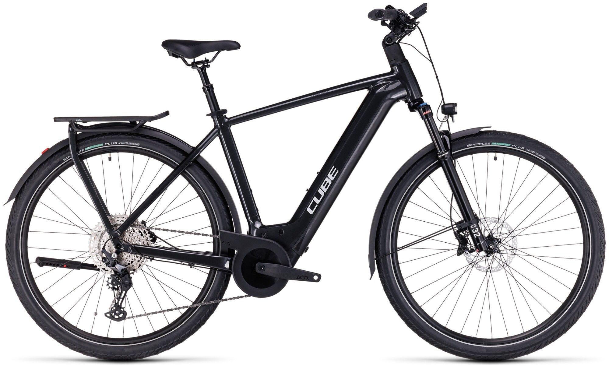 E-Bike Tourenrad Cube Kathmandu Hybrid EXC 750 grey´n´silver 2023 (Bild 1)