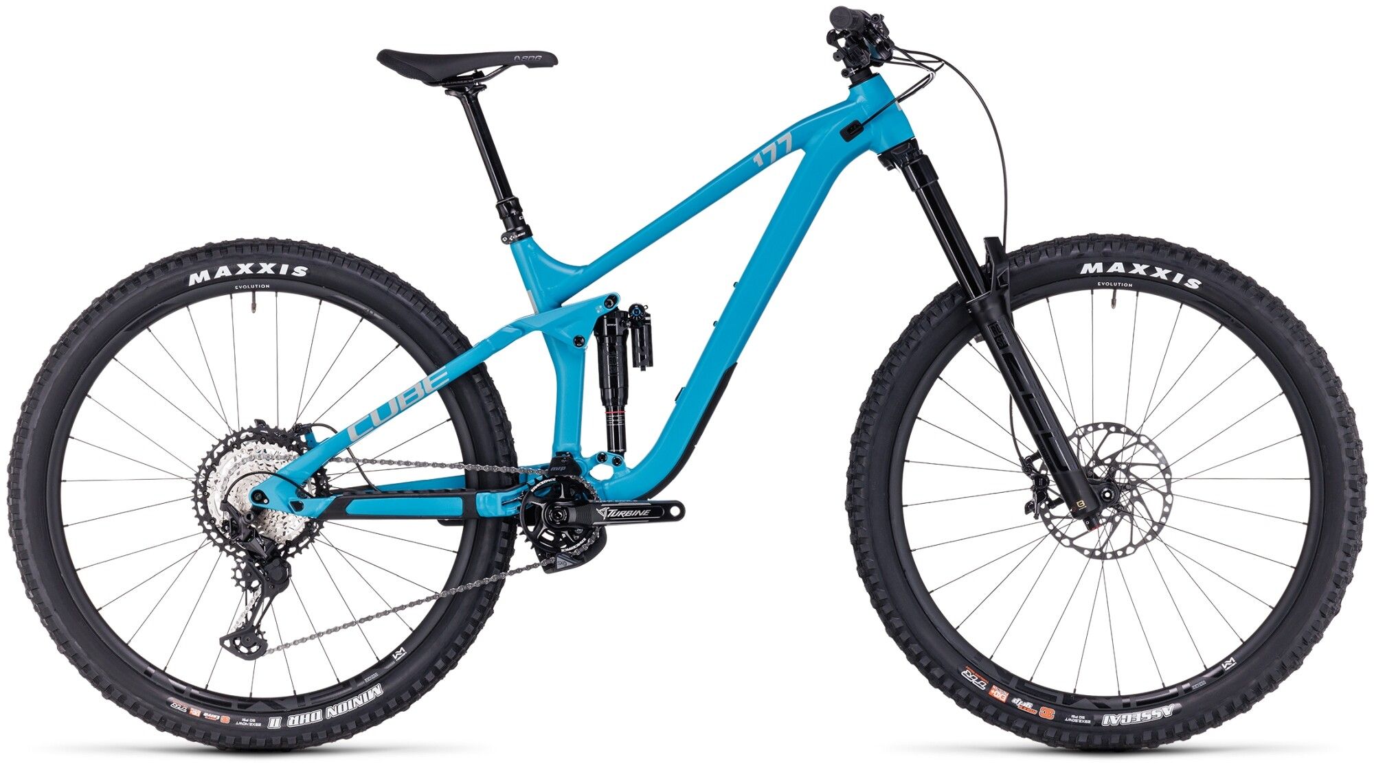 Fully MTB Cube Stereo ONE77 Race 29 2023 | 29 Zoll | Diamant (Bild 1)