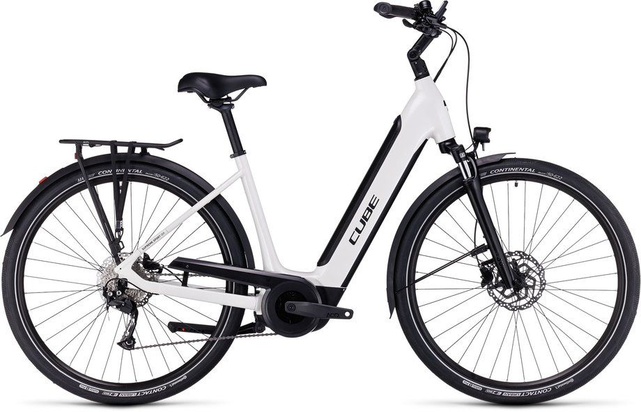 E-Bike Tourenrad Cube Supreme Sport Hybrid ONE 500 white´n´black 2023 | 500 Wh | 28 Zoll | Tiefeinsteiger (Bild 1)