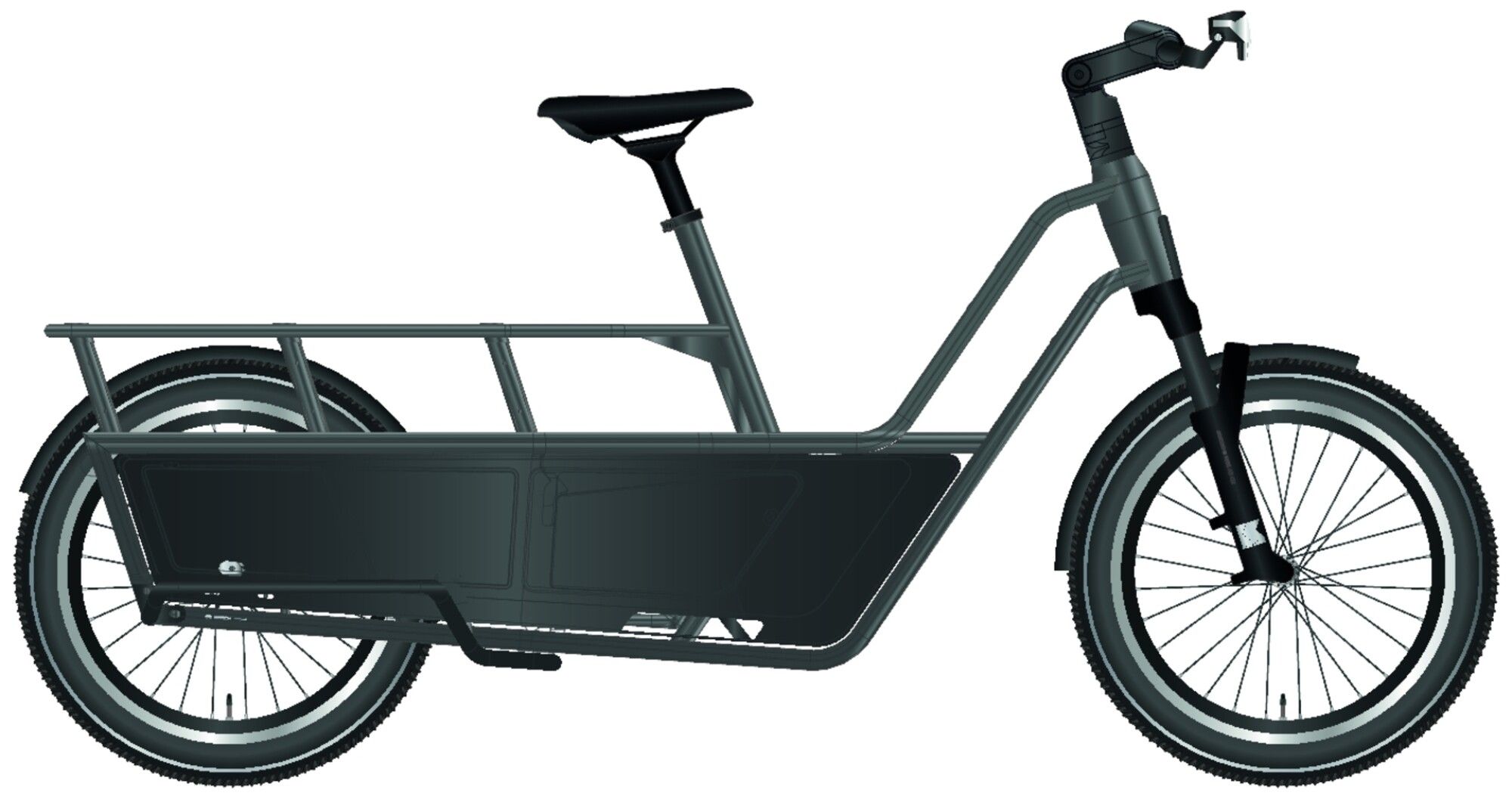 E Lastenrad Kettler FAMILIANO L-N BELT 2023 | 600 Wh | 20 Zoll | Trapez (Bild 1)