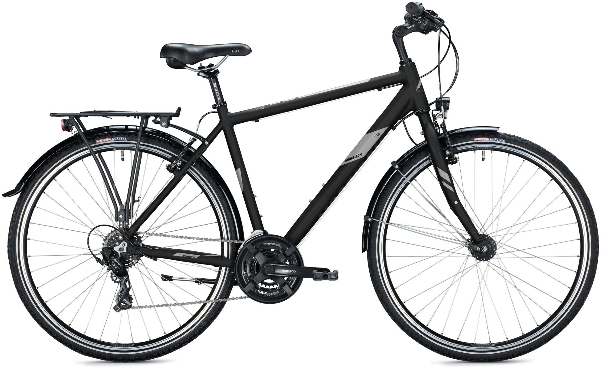 Tourenrad MORRISON T 1.0 Diamant black - grey 2023 | 28 Zoll | Diamant (Bild 1)