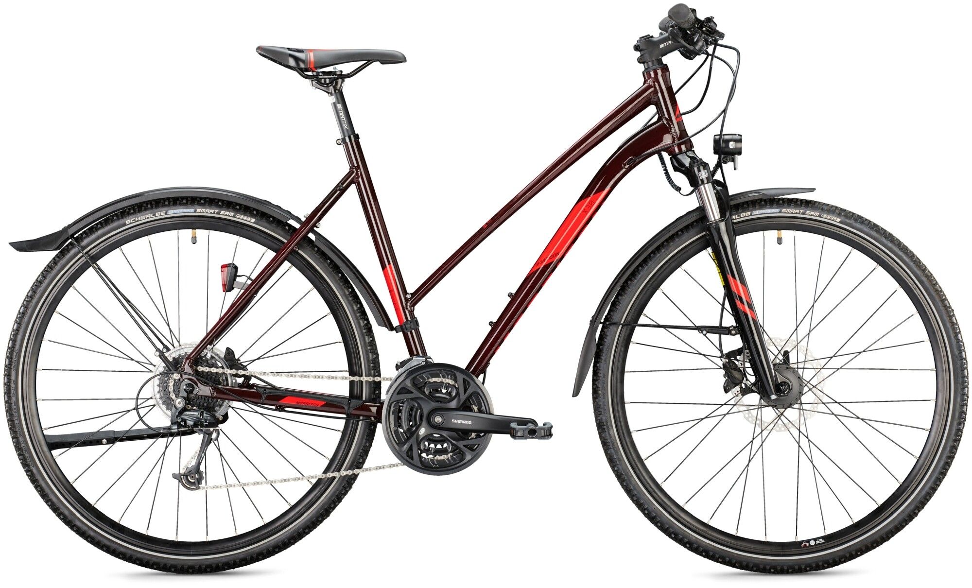 Cross Country Bike MORRISON X 3.0 Trapez deep red 2023 | 28 Zoll | Trapez (Bild 1)