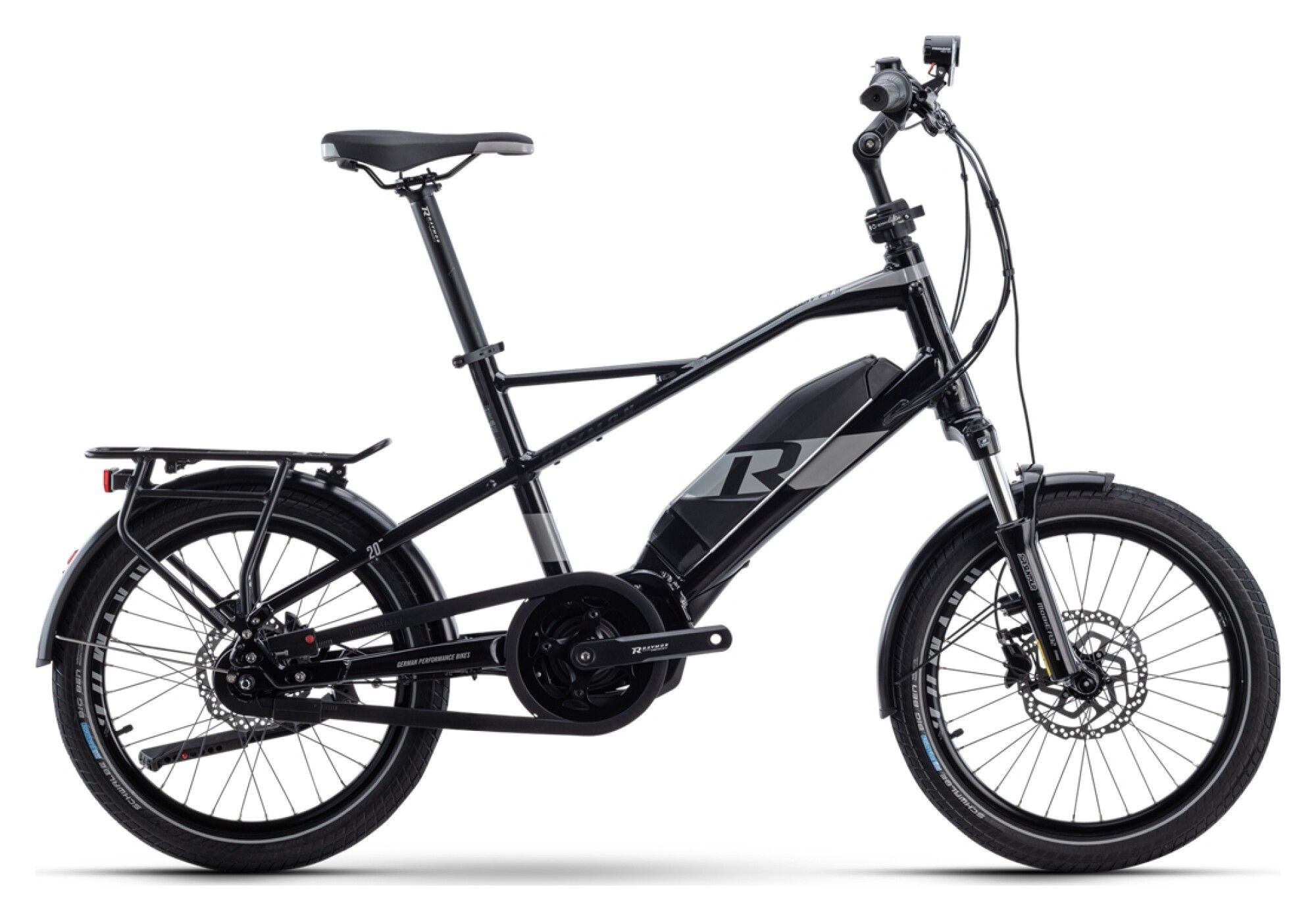 E-Stadtrad Raymon CompactRay E 3.0 2021 | 500 Wh | 20 Zoll | Diamant (Bild 1)