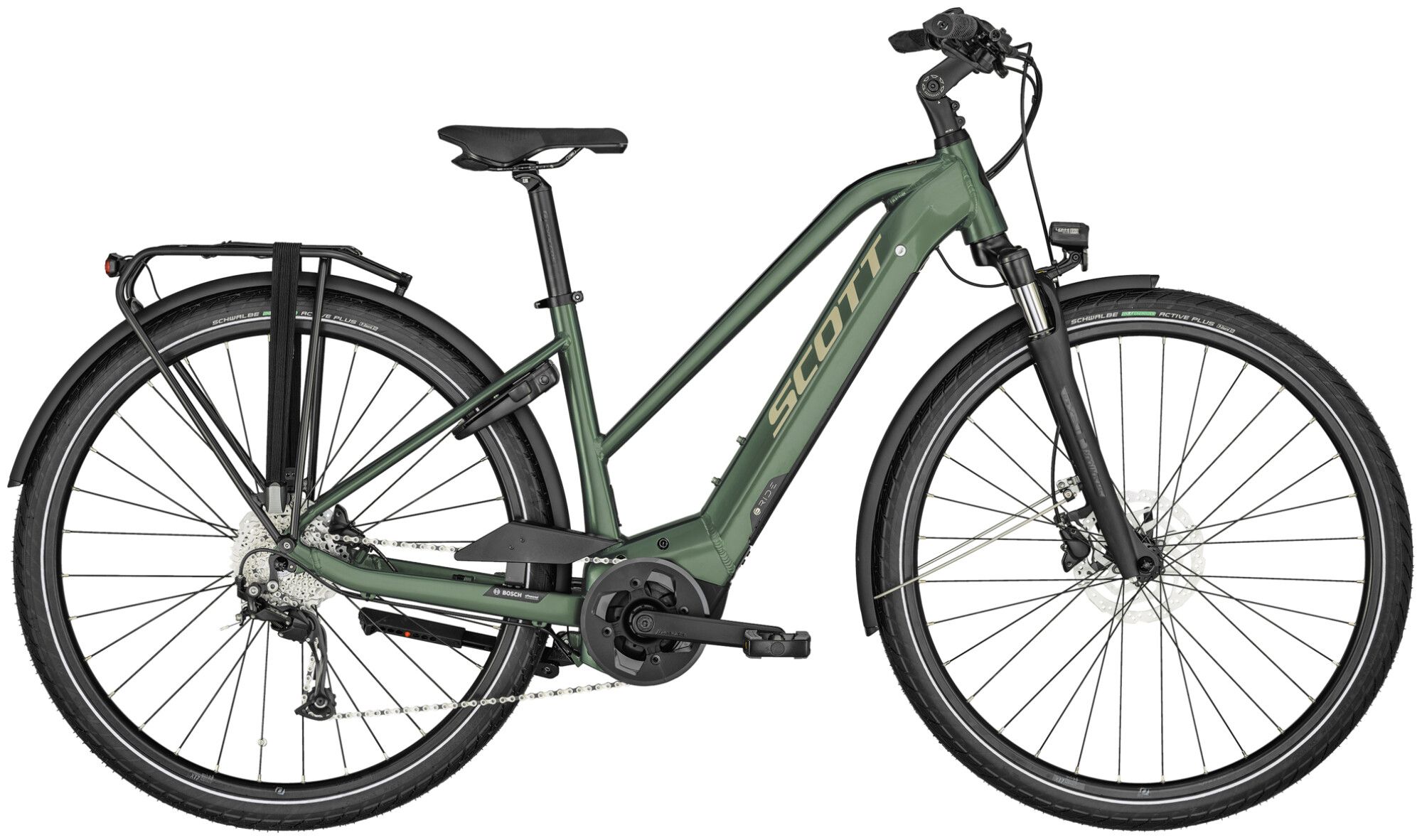 Scott E-Bike Tourenrad Scott Sub Active eRIDE 10 Lady 2023 | 500 Wh | 28 Zoll | Trapez