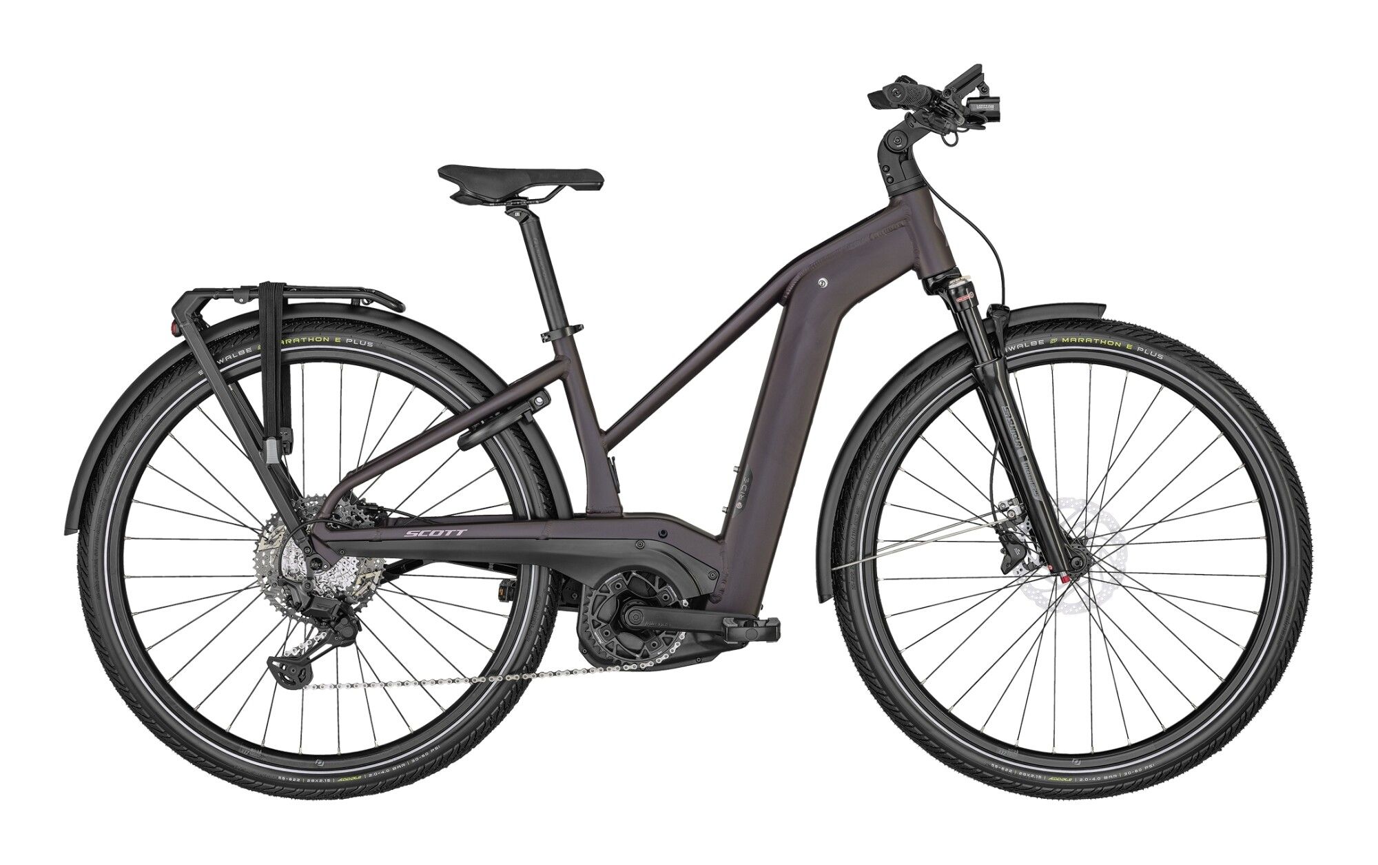 Scott E-Bike Tourenrad Scott Sub eRIDE EVO Lady 2022 | 750 Wh | 28 Zoll | Trapez