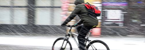 Die richtige Kleidung für Winterradtouren