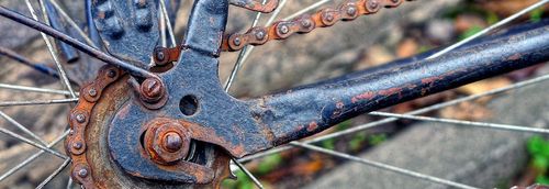 Rost entfernen: So bleibt dein Fahrrad rostfrei